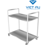 XE ĐẨY INOX 2 TẦNG - VIỆT ÂU