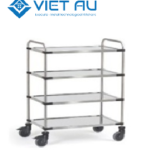 XE ĐẨY INOX 4 TẦNG – VIỆT ÂU