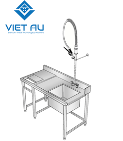 BÀN BÁT BẨN TỪ TRÁI SANG - CÓ LỖ XẢ RÁC