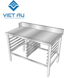 BÀN BÁT SẠCH TỪ PHẢI SANG CÓ V RACK